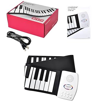 Amazon.co.jp: ONETONE ワントーン ロールピアノ (ロールアップ